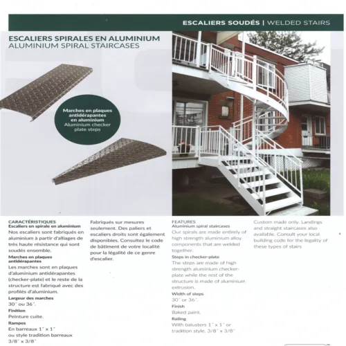 Balcon Expert 0 2 escaliersoudealu 1 Montreal - Longeuil - Rive Sud