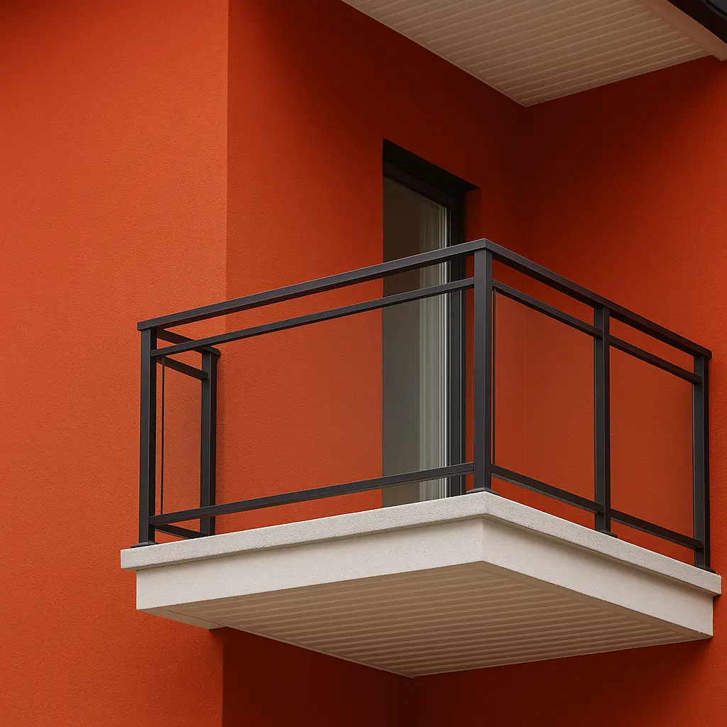 Balcon Expert balconexpert balcon rouge Montreal - Longeuil - Rive Sud